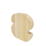 Personalized Wood Piggy Bank 7 Tall Kids Saving Gift Letter Alphabet Initial 15553-S
