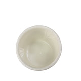 Small 2 PACK Ceramic Porcelain Tea Cup with Floral Design, 2.5X2.5X2.75, 10 Oz 15556-2PK