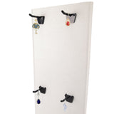 2 Pegboard Hook, Fit for 1/4 (6mm) Pegboard 1 on Center 15558-25PK