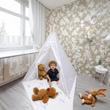 Teepee Tent Kids Indoor Playhouse Girls & Boys Reading Sibling Bonding Hideout 15566