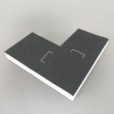 48 PIECE PE Corner Protectors 3X3X4" Packaging Shipping Boxes Flat Fold Cushion 15583-48PK