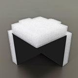 48 PIECE PE Corner Protectors 3X3X4" Packaging Shipping Boxes Flat Fold Cushion 15583-48PK