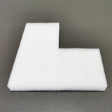 96 PIECE Polyethylene Corner Protectors 3X3X4" for Packaging Shipping Boxes 15583-96PK