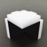 96 PIECE Polyethylene Corner Protectors 3X3X4" for Packaging Shipping Boxes 15583-96PK
