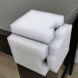 96 PIECE Polyethylene Corner Protectors 3X3X4" for Packaging Shipping Boxes 15583-96PK