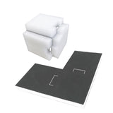 96 PIECE Polyethylene Corner Protectors 3X3X4" for Packaging Shipping Boxes 15583-96PK