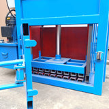 10 Metric Ton Auto Corrugated Box Baler Bale 31X16X16" Machine Size 59X24.5X90" 15585