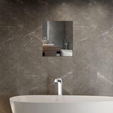 12.3X16.7" Glass Mirror Rectangle Beveled Edge High Quality Wall Mount Bathroom 15589-GLASS