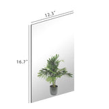 12.3X16.7" Glass Mirror Rectangle Beveled Edge High Quality Wall Mount Bathroom 15589-GLASS