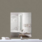 12.3X16.7" Glass Mirror Rectangle Beveled Edge High Quality Wall Mount Bathroom 15589-GLASS