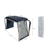 Padded Shoe Fitting Bench With Mirrors15589