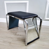 Padded Shoe Fitting Bench With Mirrors15589
