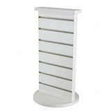 2 Sided Slatwall Counter Spinner White Display Rack Souvenior Stand Gift Display 15592-WHITE