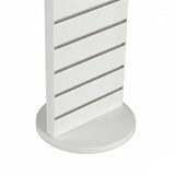 2 Sided Slatwall Counter Spinner White Display Rack Souvenior Stand Gift Display 15592-WHITE