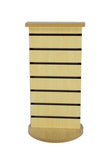 2 Sided Slatwall Counter Spinner Maple Display Rack Great for Gift,Jewelry 15592