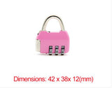 Digit Combination Security Code Padlock for Travel Luggage Suitcase