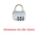 Digit Combination Security Code Padlock for Travel Luggage Suitcase