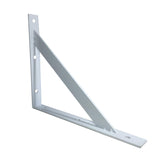 Metal White Bracket for Shelves Wall Mount 15635