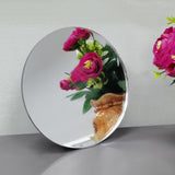 6 inches Round Acrylic Mirror Plastic Shatter Proof Bath Nursery Kids Safety 15639-6"