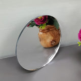 6 inches Round Acrylic Mirror Plastic Shatter Proof Bath Nursery Kids Safety 15639-6"