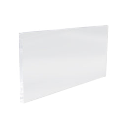 8.5X11 Nominal 1/8 Inch (3mm) Cast Clear Acrylic Sheet Plexiglass Cover Shelf 15643-8.5X11