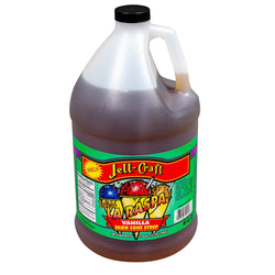 Snow Cone Syrup Shaved Ice - Eight Flavors, 1 Gallon Jug 15680-Vanilla
