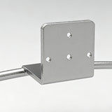 FixtureDisplays? 28 X 5.2 X 2.5 Wall-Mount Lead Apron Hanger For Hospitals, Radiology Clinics 15684