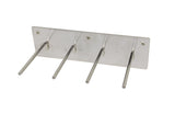 4 PEG Lead Apron Wall mount Hook Hanger 15686