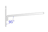 4 PEG Lead Apron Wall mount Hook Hanger 15686