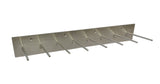 8 PEG Lead Apron Wall mount Hook Hanger 15687