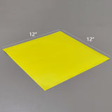 Gold Permanent Viny sticker 12" x 12" Gold Self Adhesive Vinyl 10 Pack 15692-10SHEETS
