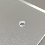 12X12X1.45" Wallmount Clear Plexiglass Acrylic File Holder Book Chart ClipBoard 15693-12PK