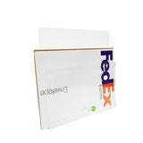 12X12X1.45" Wallmount Clear Plexiglass Acrylic File Holder Book Chart ClipBoard 15693-12PK