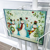 Clear Box Greeting Card Pocket Holder  7.4x3.7x0.75" 12-PK for 7x5" Cards 15697-12PK