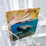 Clear Greeting Card Holder Pocket Boxe  5.4x5x0.75" 12 PK for 5X7" Cards 15698-12PK