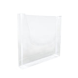 Clear Greeting Card Holder Pocket Boxe  5.4x5x0.75" 12 PK for 5X7" Cards 15698-12PK