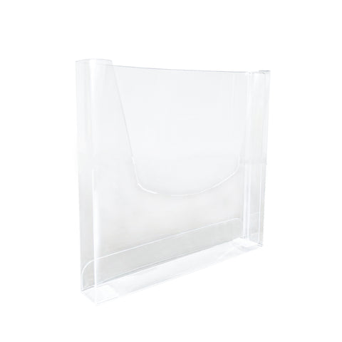 Clear Greeting Card Holder Pocket Boxe  5.4x5x0.75" 12 PK for 5X7" Cards 15698-12PK