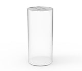 Donation Can Fundraising Jar Clear Acrylic Plexiglass 15703D