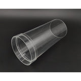 5X10.9 Clear Acrylic Tube Mini Stackable Aquarium Planter Collection Candy Bin