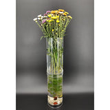 5X10.9 Clear Acrylic Tube Mini Stackable Aquarium Planter Collection Candy Bin
