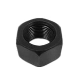 25PK M10 Hex Nuts for M10 Screw Bolts, Titanium Steel Thread Hexagon Nut, Black 15709-nut-25PK
