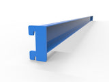 96 Cross Beams Metal Rail for Pallet Rack Upright Shelving Due to long size shipping need to be manually quoted.15709