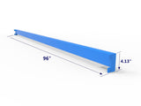 96 Cross Beams Metal Rail for Pallet Rack Upright Shelving Due to long size shipping need to be manually quoted.15709