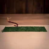 Dried Moss Pad Decorated 12x71" table runners place mats floor cover basketliner 15717