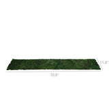 Dried Moss Pad Decorated 12x71" table runners place mats floor cover basketliner 15717