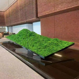 Dried Moss Pad Decorated 12x71" table runners place mats floor cover basketliner 15717