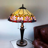 Tiffany Style Elegant 2 Lights Desktop Lamp 16 Inch Shade15719-NEW