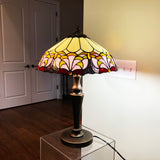 Tiffany Style Elegant 2 Lights Desktop Lamp 16 Inch Shade15719-NEW