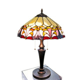 Tiffany Style Elegant 2 Lights Desktop Lamp 16 Inch Shade15719-NEW