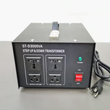 3000W Voltage Converter Transformer Step Up/Down AC 100V 110V 220V 240V Power 15722